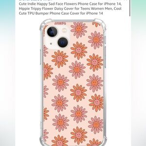 Floral Pattern iPhone 14 Pro Case